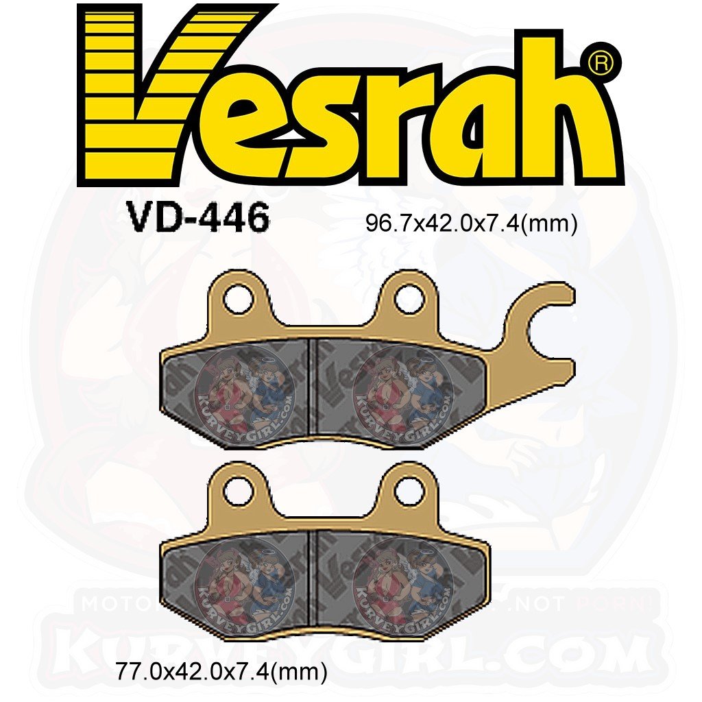 Vesrah Brake Pad Shape VD 446