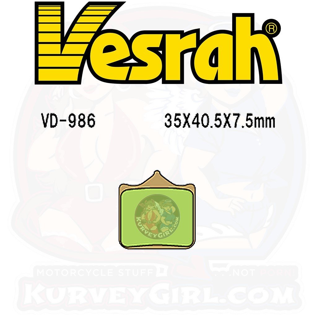 Vesrah Brake Pad Shape VD 986