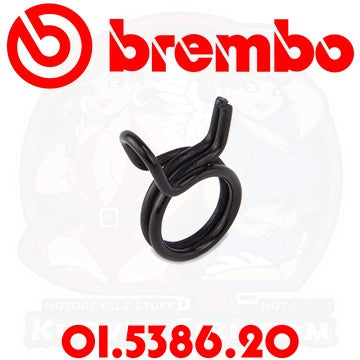 Brembo 6 mm Hose Clamp 01538620 01.5386.20