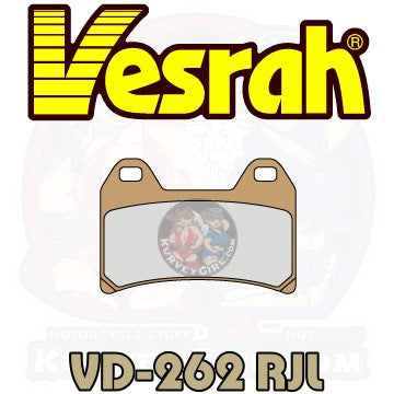 Vesrah Brake Pad Shape VD 262 RJL
