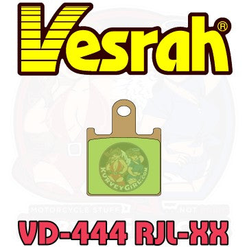 Vesrah Brake Pad Shape VD 444 RJL XX