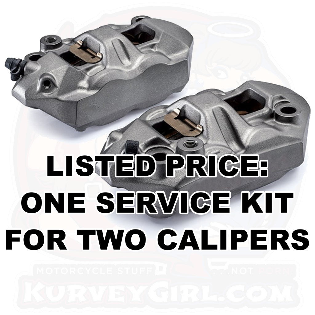 Listed Price One Service Kit for Two Calipers