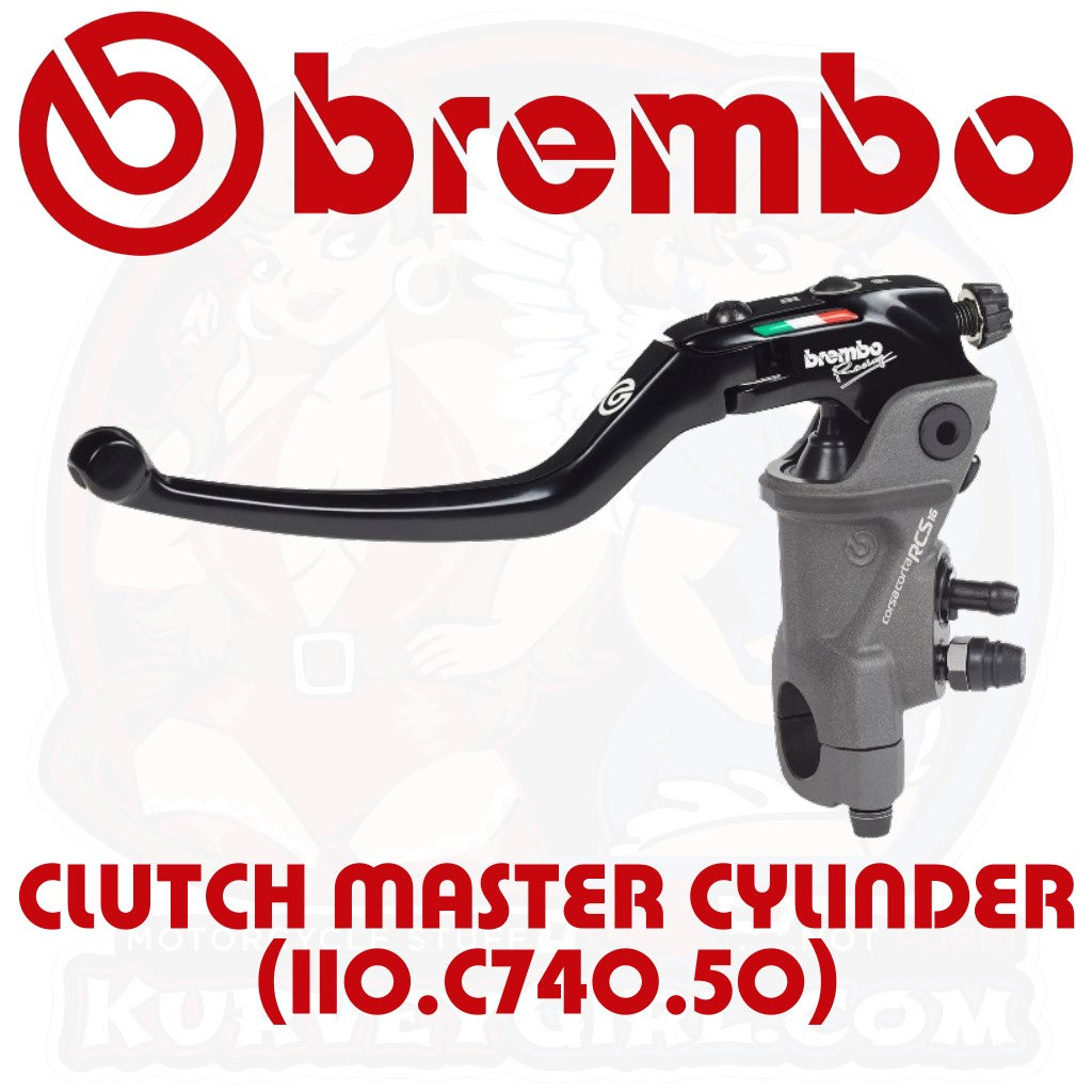 Brembo 16 RCS Corsa Corta Clutch Master Cylinder Kit  110.C740.50