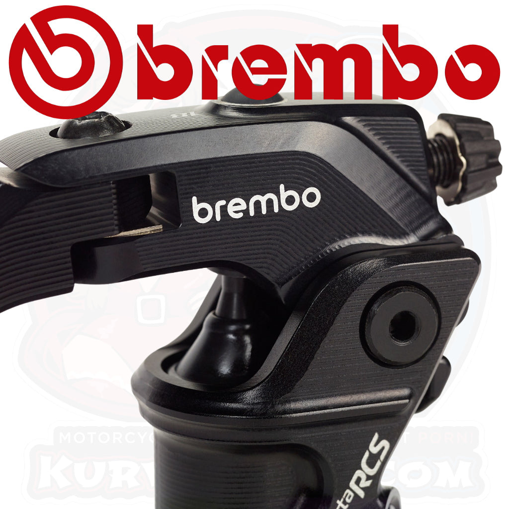 BREMBO 19 RCS Corsa Corta RR Radial Clutch Master Cylinder Kit 110.E711.50 Knuckle Close Up Image