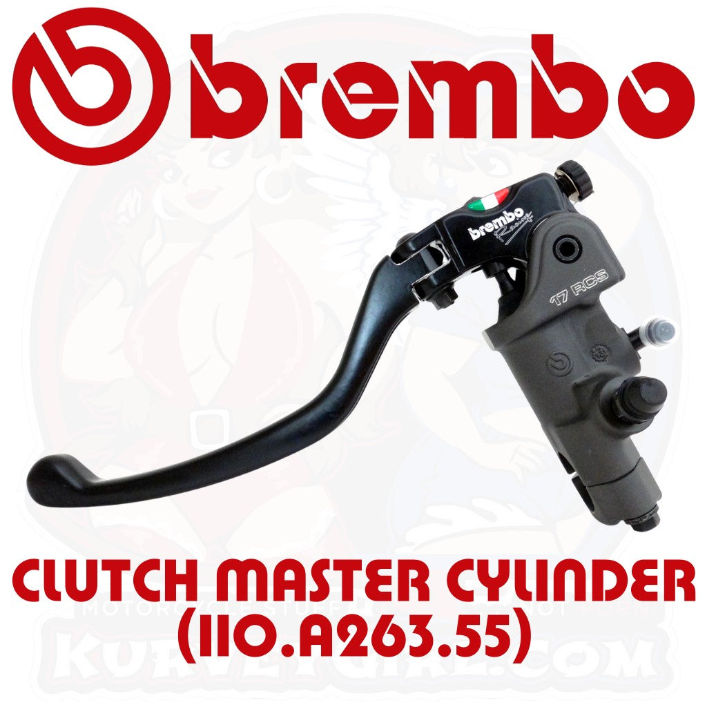 BREMBO 17 RCS Radial Clutch Master Cylinder Kit (110.A263.55) (110A26355)