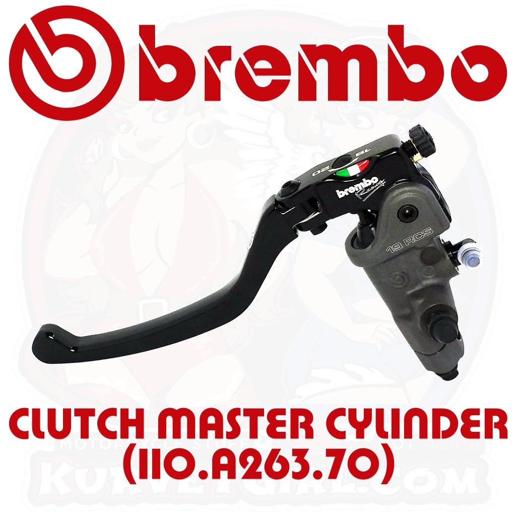 BREMBO 19 RCS Radial Clutch Master Cylinder Kit (110.A263.70) (110A26370)