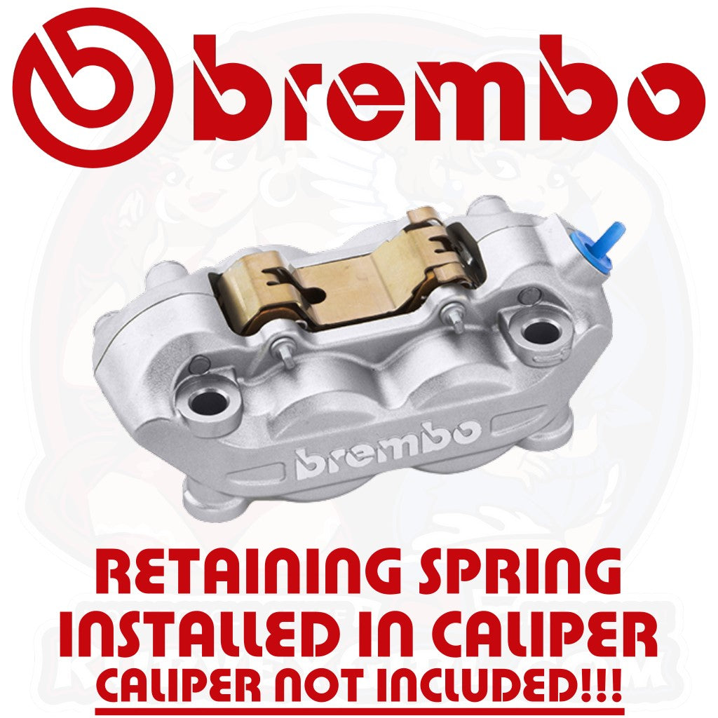 Brembo Caliper Pad Retaining Spring Installed 120225590 120.2255.90