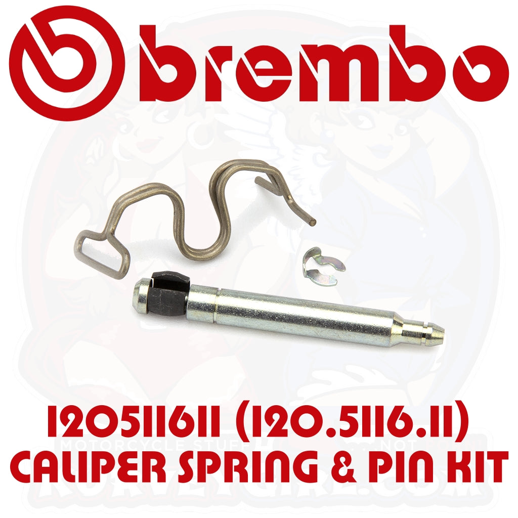 Brembo Caliper Pad Retaining Spring and pin kit 120511611 120.5116.11 large