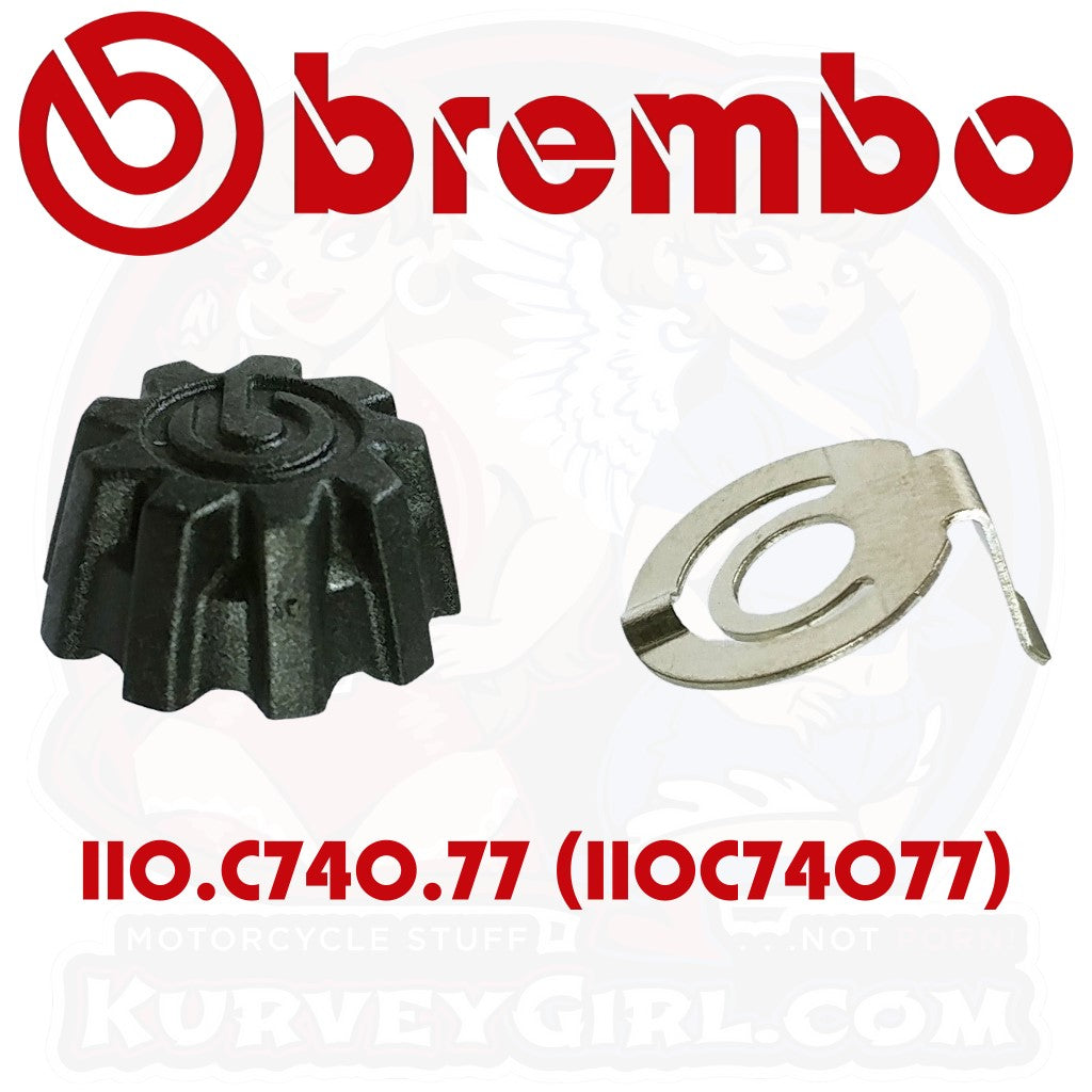 BREMBO RCS Corsa Corta Repair Kit Replacement Adjustment Knob and Spring ISO 110C74077 110.C740.77