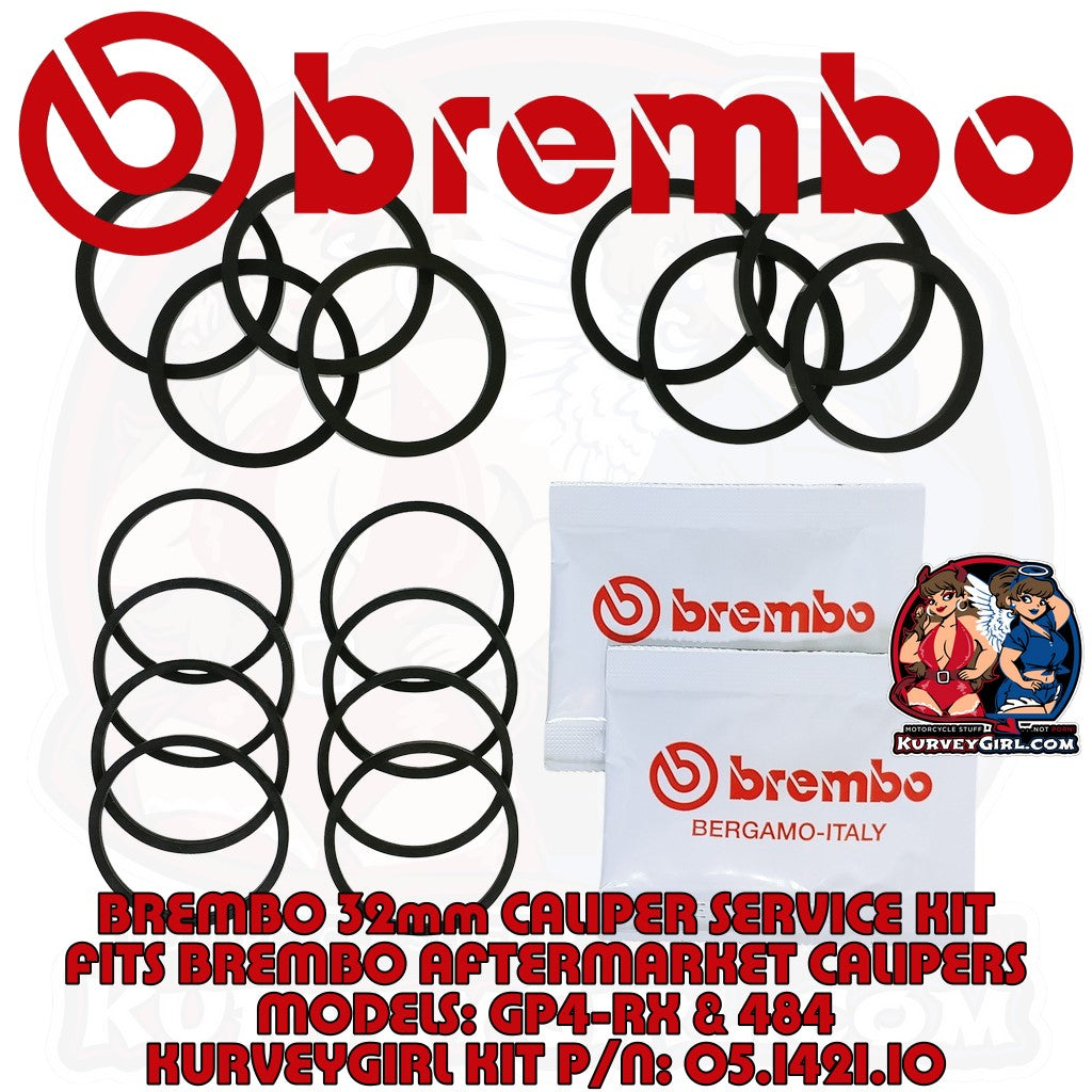 Brembo 32mm Caliper service Kit GP4-RX 484 05142110 05.1421.10