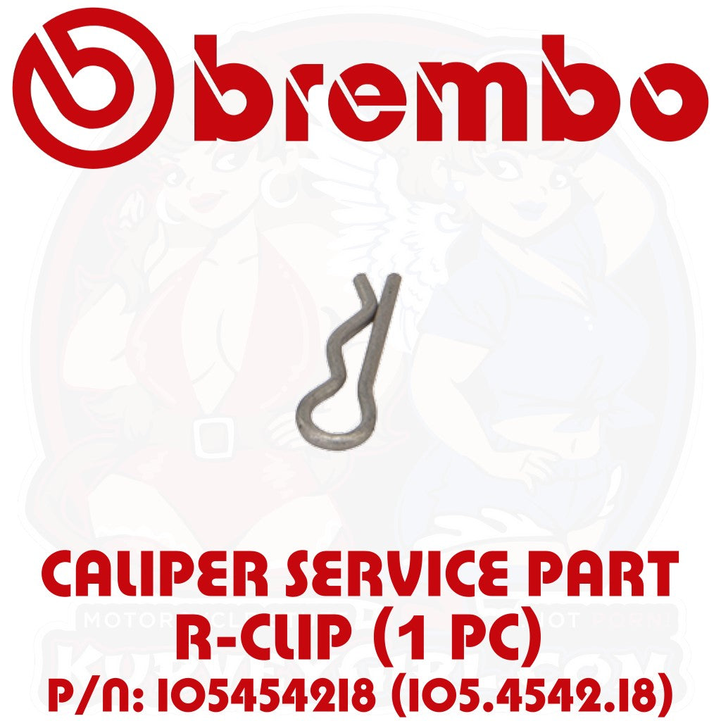 BREMBO SPARE PART PIN R-CLIP 105454218  105.4542.18