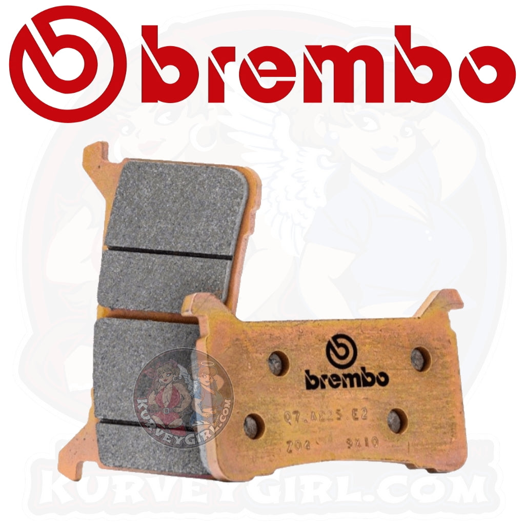 Brembo Brake Pad Shape Compound Z04 107A48610 107.A486.10 M108Z04 Pad Image