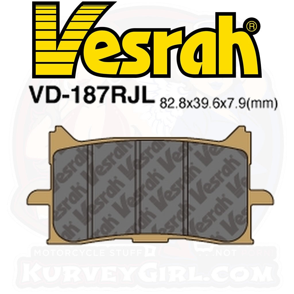 Vesrah Brake Pad Shape VD 178 RJL Large