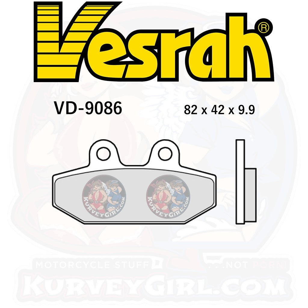 Vesrah Brake Pad Shape VD 9086