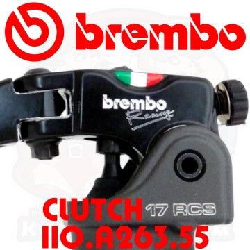 BREMBO 17 RCS Radial Clutch Master Cylinder Kit (110.A263.55) (110A26355)