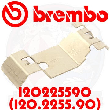 BREMBO Repair Kit: Caliper Pad Spring 120225590 (120.2255.90)