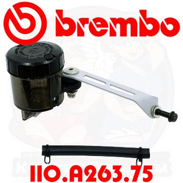 BREMBO RCS Accessory Reservoir Kit Brake Smoke 45ml 110A26375 110.A263.75