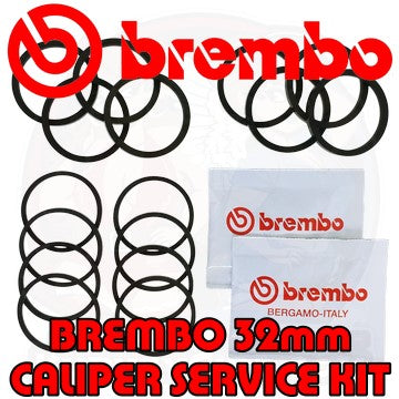 Brembo 32mm Caliper Service Kit GP4-RX 484 Piston Dust Seals 05142110 05.1421.10