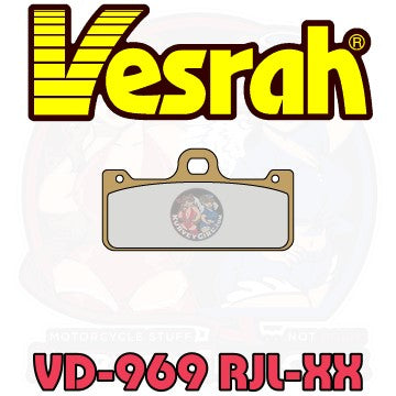 Vesrah Brake Pad Shape VD 969 RJL XX