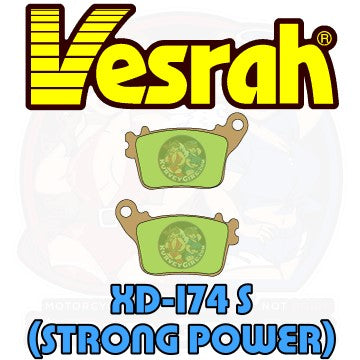 Vesrah Brake Pad Shape XD 174 S Pad Shape Strong Power