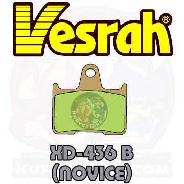 Vesrah Brake Pad Shape XD 436 B Pad Shape Novice