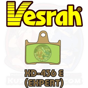 Vesrah Brake Pad Shape XD 436 E Pad Shape Expert
