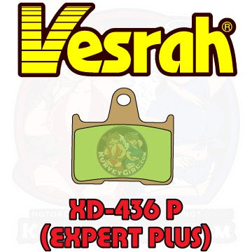 Vesrah Brake Pad Shape XD 436 P Pad Shape Expert Plus