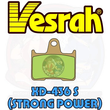Vesrah Brake Pad Shape XD 436 S Pad Shape Strong Power