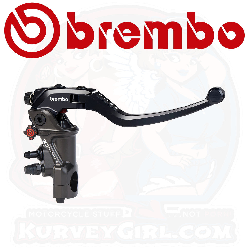 Brembo 19 RCS Corsa Corta RR Billet Brake Master Cylinder 110E71110 110.E711.10 Side