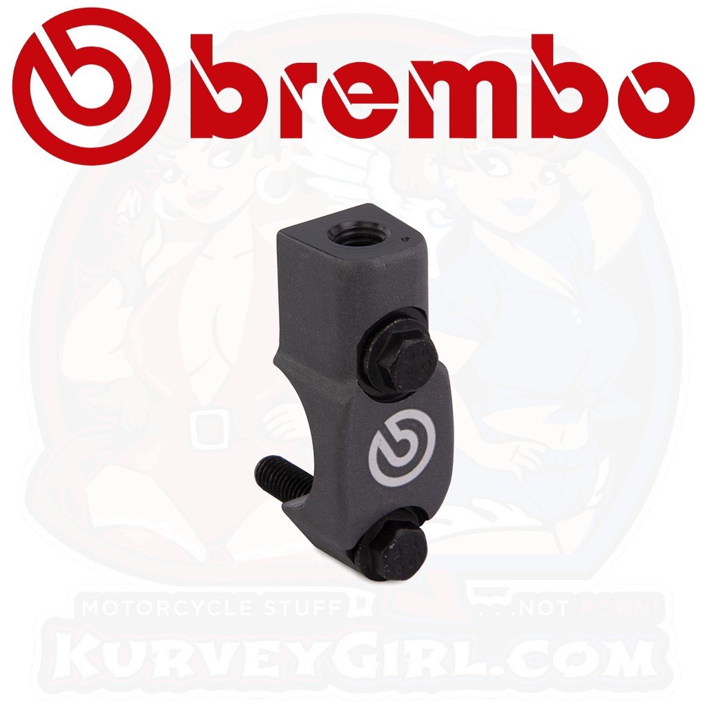 BREMBO RCS Clamp: Mirror Mount - Left-Handed Thread - M8x1.25 (110.A263.80) (110A26380)