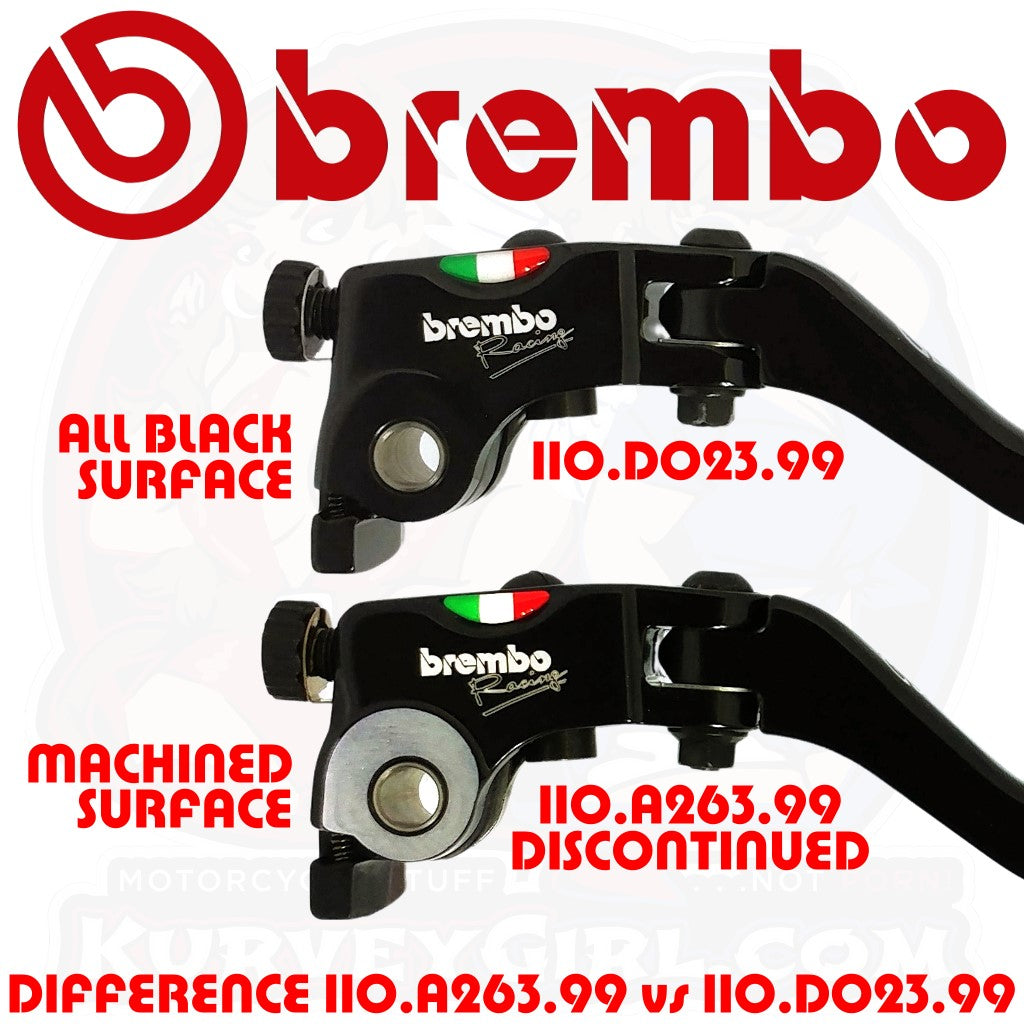 Brembo RCS Complete Brake Replacement Lever Compare 110D02399 110A26399 110.D023.99 110.A263.99