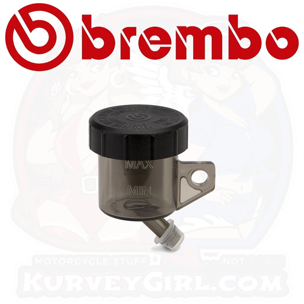 Brembo Reservoir Smoke Size 15 ml Small Angled 10444653 10.4446.53