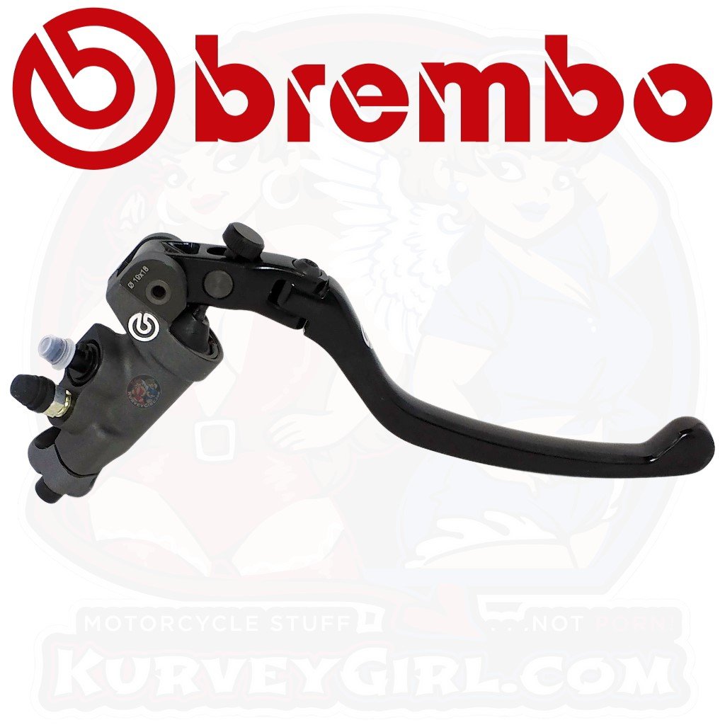 Brembo GP MK2 19x18 Radial Brake Master Cylinder Folding Lever  110476075 110.4760.75