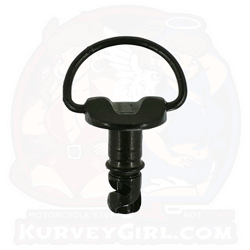 Dzus Genuine Winged D Ring Bolt Black Spare Part MV Agusta Ducati