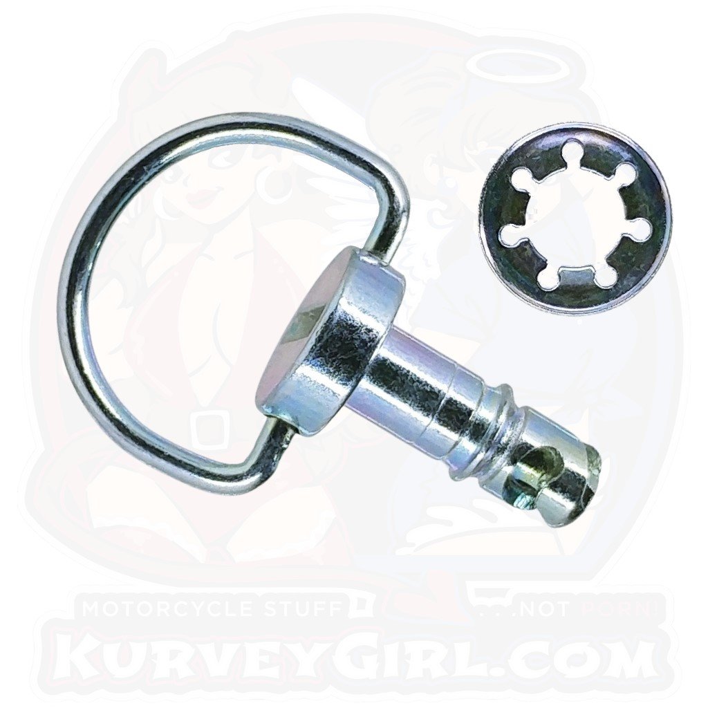 Yamaha Bolt Kit: 1SL-28386-00-00 & 5TJ-21757-00-00, DZUS CLASSIC (D3), Silver