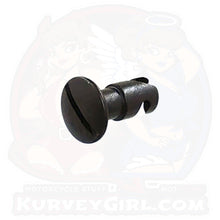 Load image into Gallery viewer, 4pc: Fiberglass Bodywork, DZUS PRO (D4), Slot Head, S-Spring, Clip-On, Black, (45)
