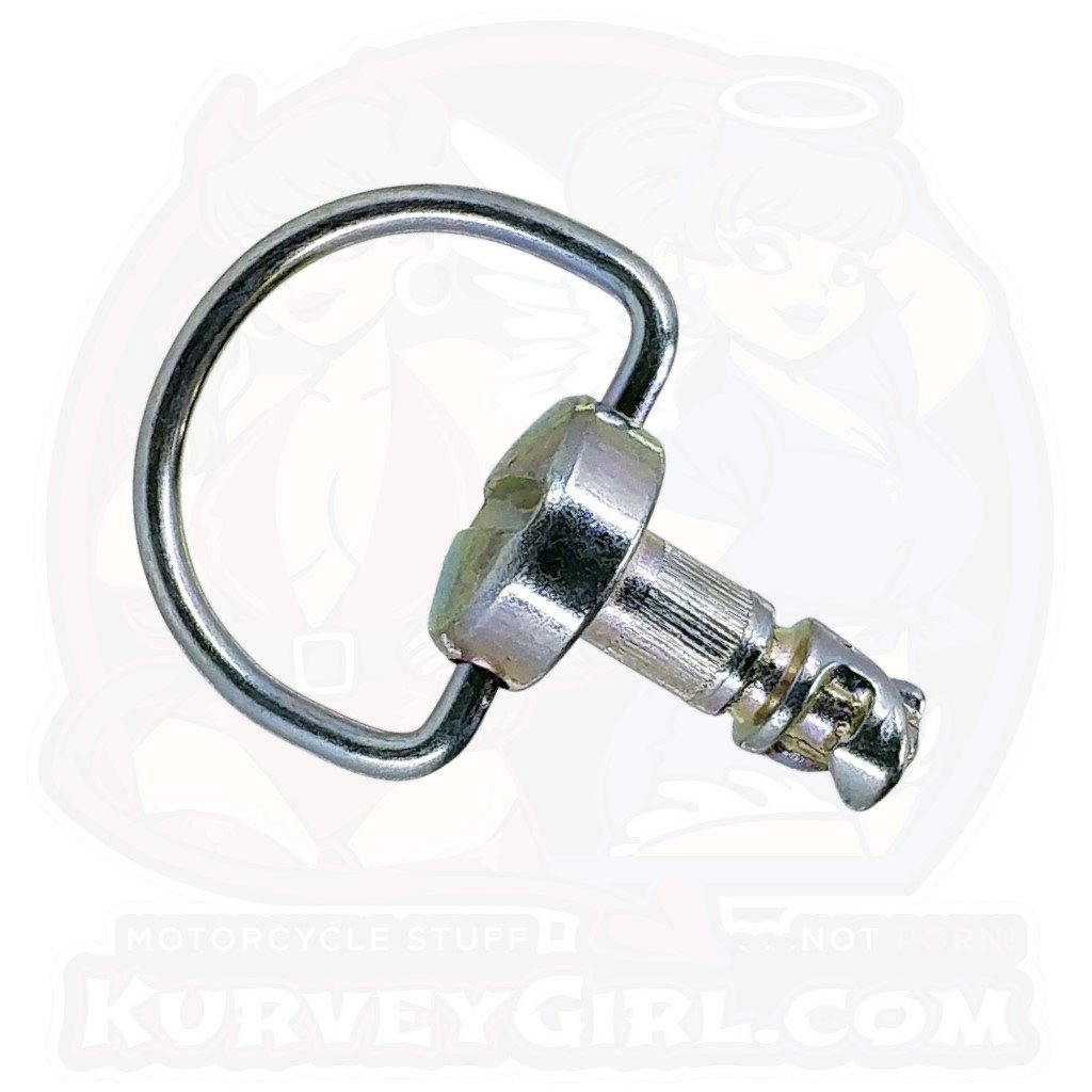 Dzus D8 12 mm D Ring Bolt Spare Part Silver