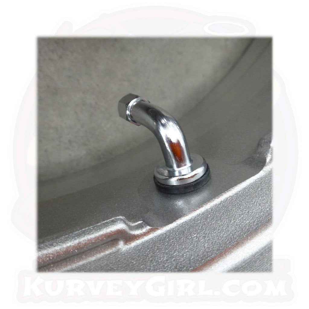 Enkei 85 Degree Angled Metal Valve Stem 11.3mm Set (2pcs