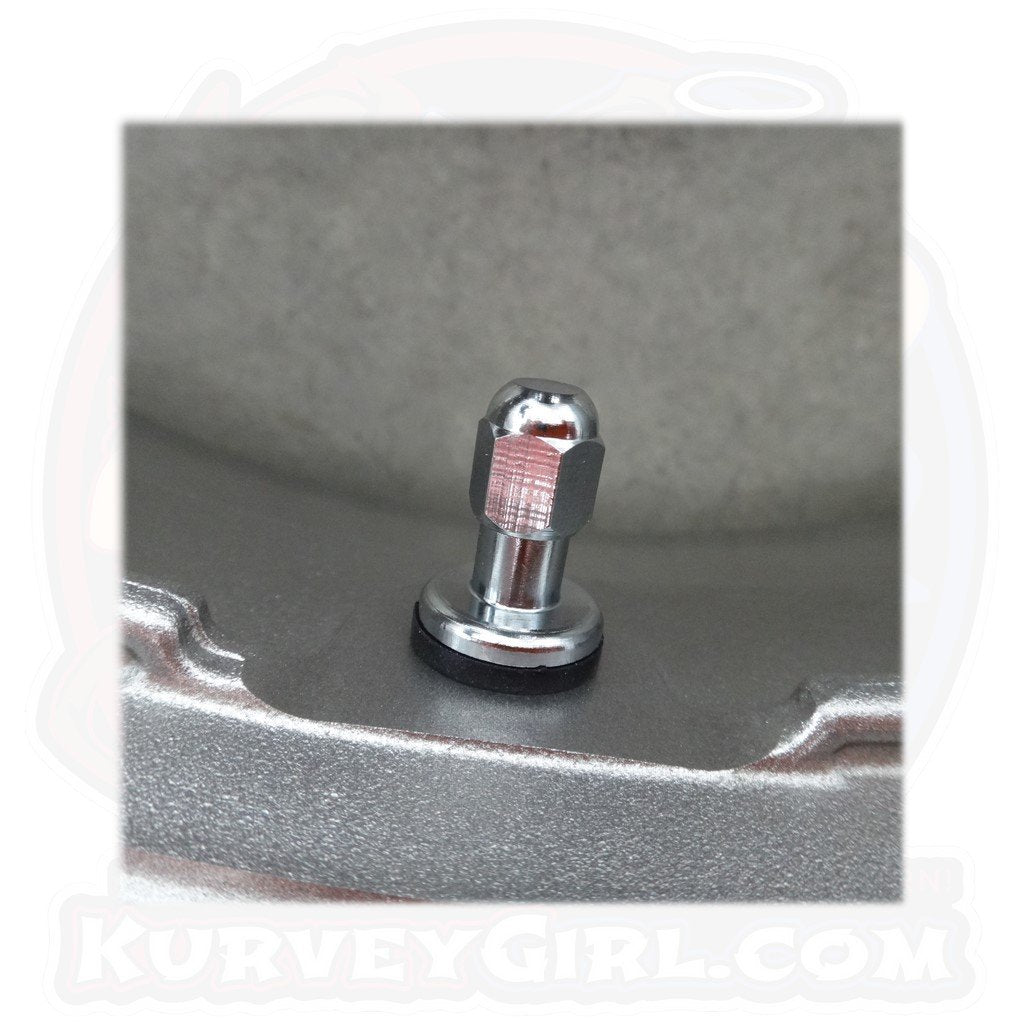 Enkei 3/4" Short Metal Valve Stem 11.3mm Set (2pcs) KurveyGirl