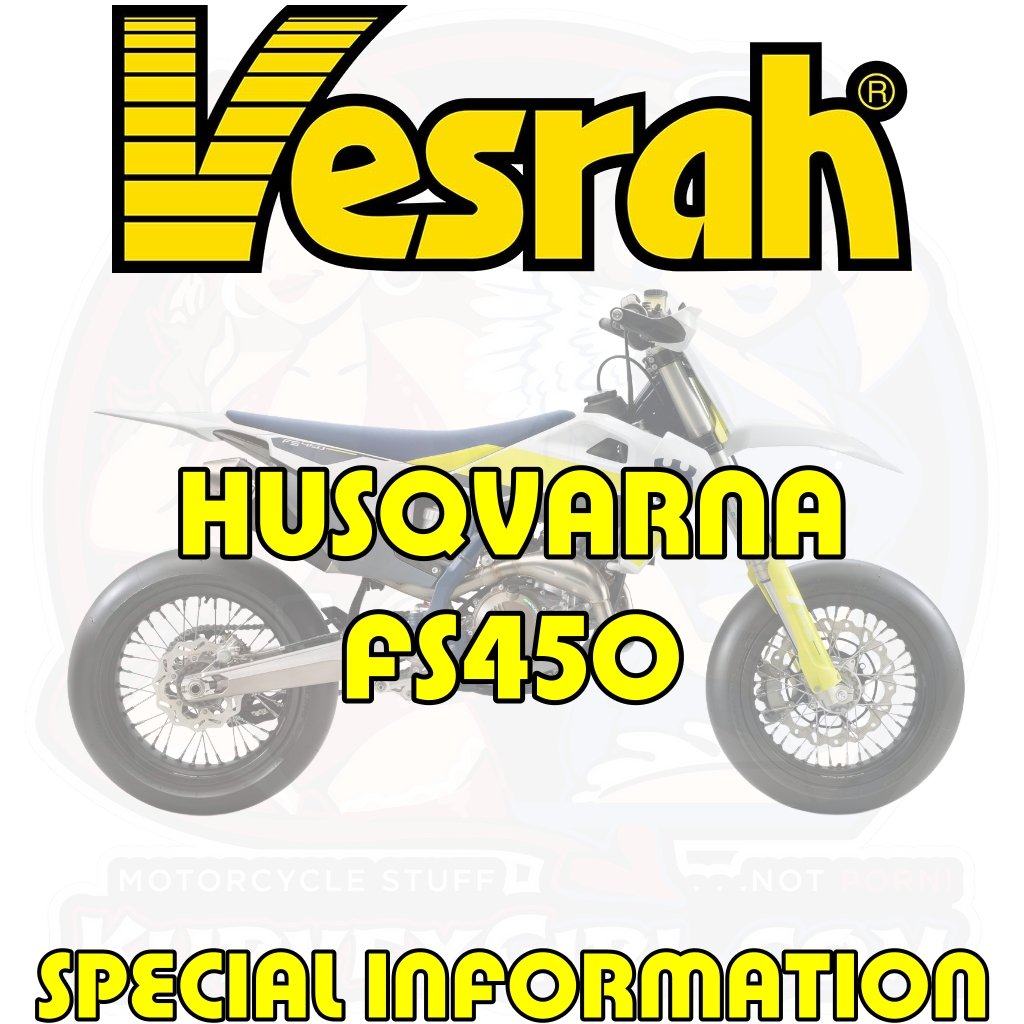 Vesrah Husqvarna F2450 Special Fitting Information