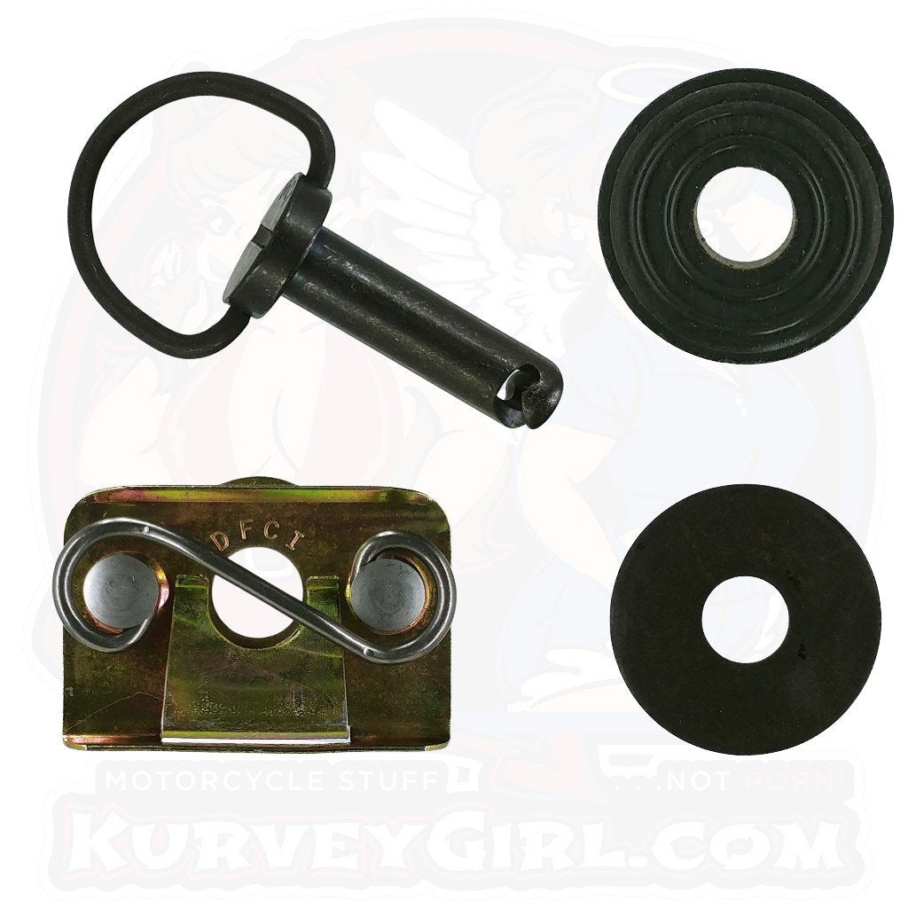 HD: Saddlebag Mounting Kit - Black Oxide Finish