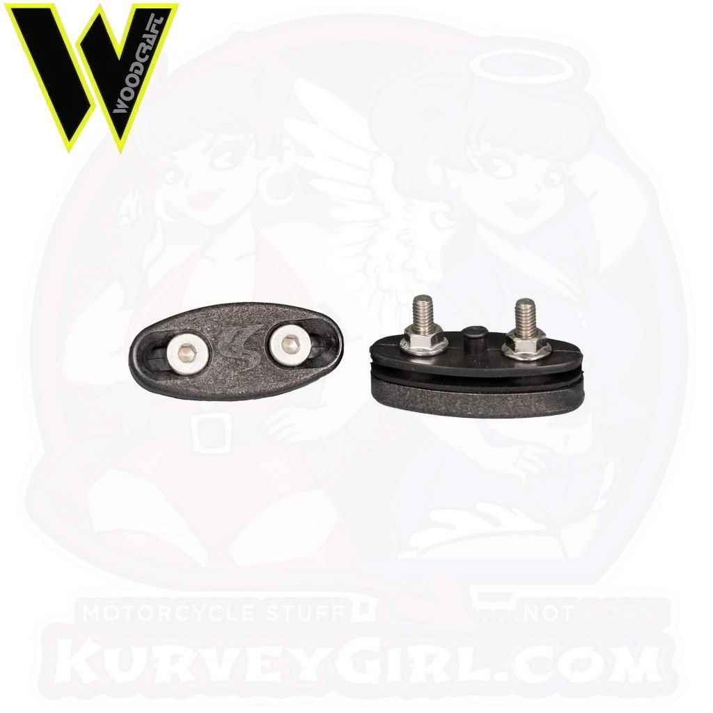 SkutrNet / Woodcraft Mirror Block Off Plates - Yamaha R6