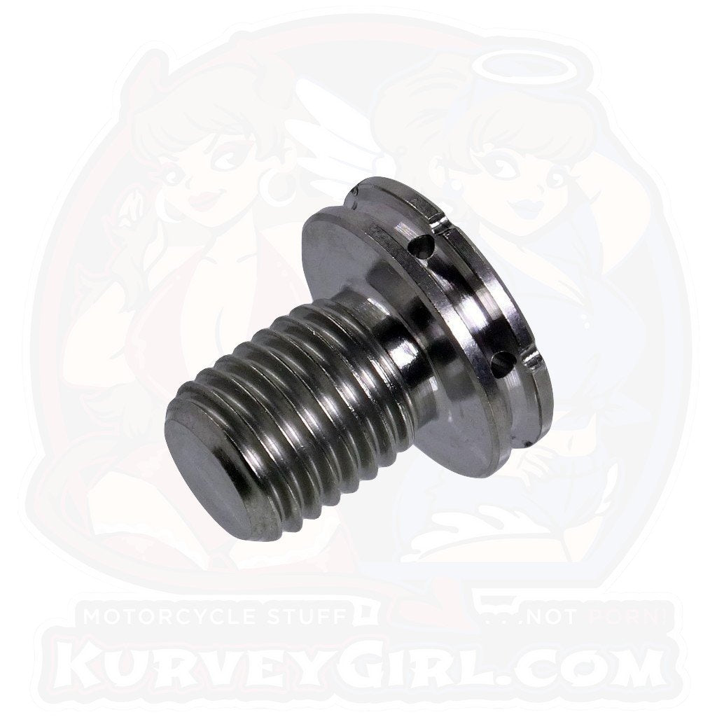 Titanium Drain Bolt M12 x 1.50 x 15 mm Flush Mount 3 KGO-7