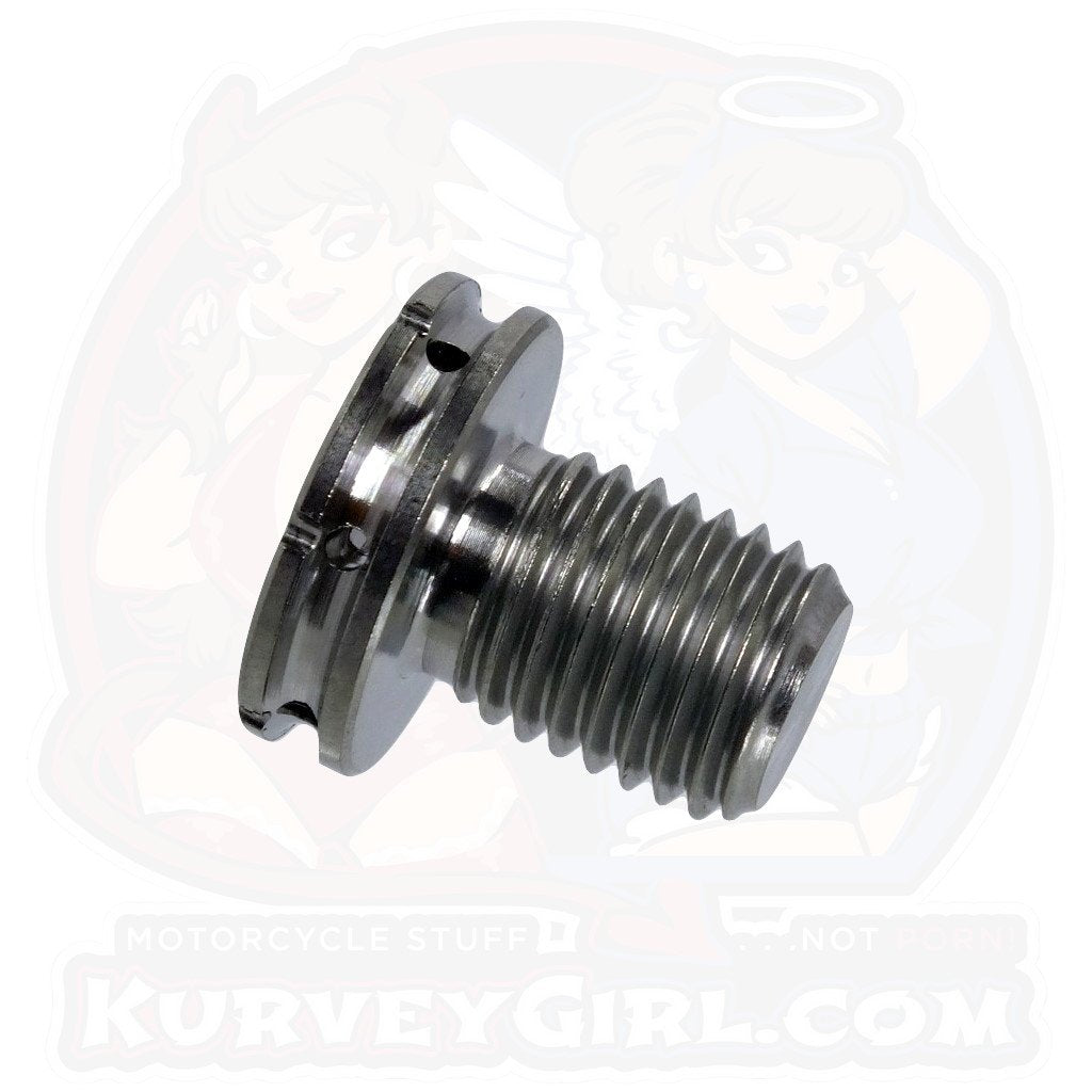 Titanium Drain Bolt M12 x 1.50 x 15 mm Flush Mount 4 KGO-7