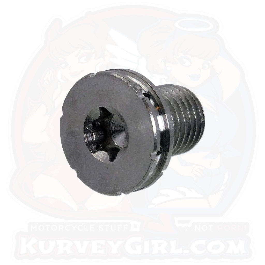 Titanium Drain Bolt M12 x 1.50 x 15 mm Flush Mount 5 KGO-7