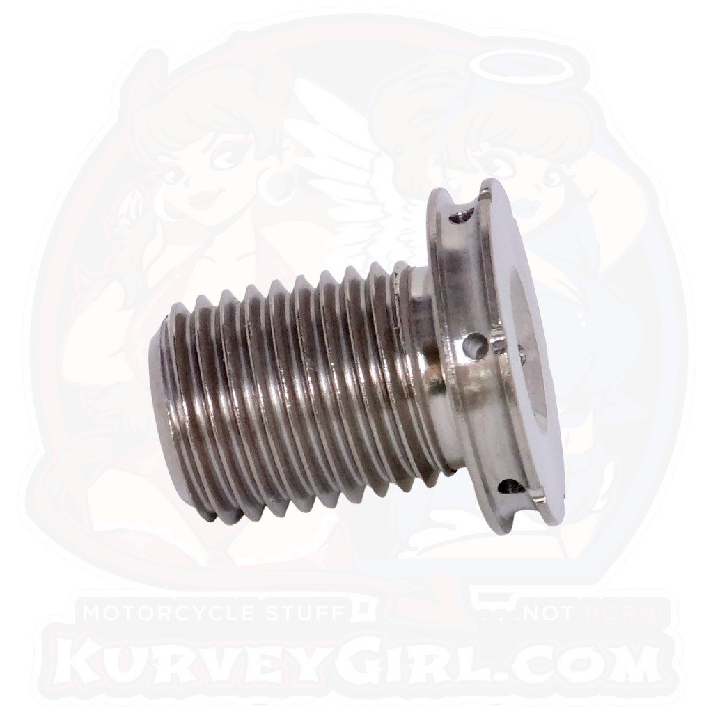 Titanium Drain Bolt M14 x 1.50 x 18 mm Flush Mount 2 KGO-4