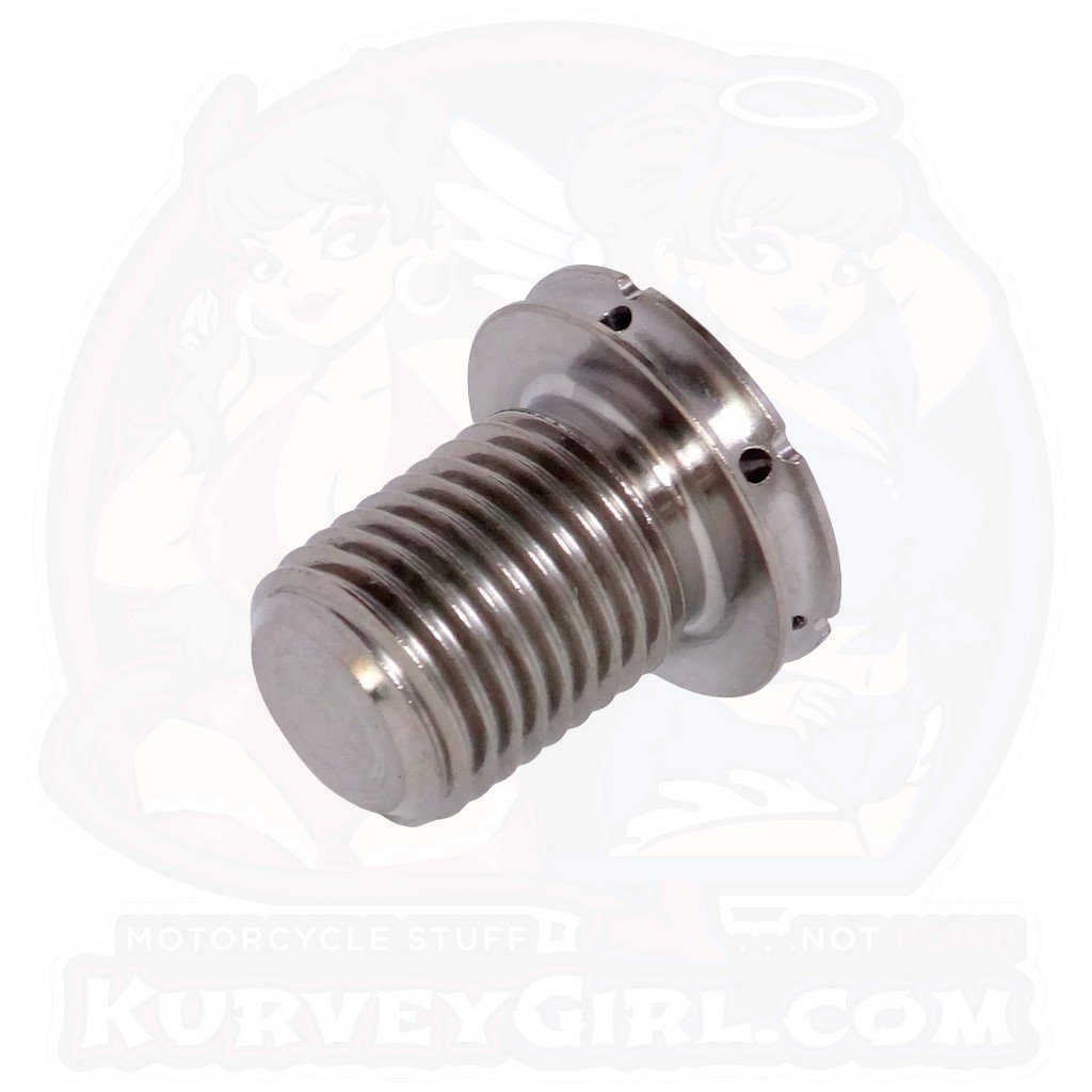 Titanium Drain Bolt M14 x 1.50 x 18 mm Flush Mount 3 KGO-4