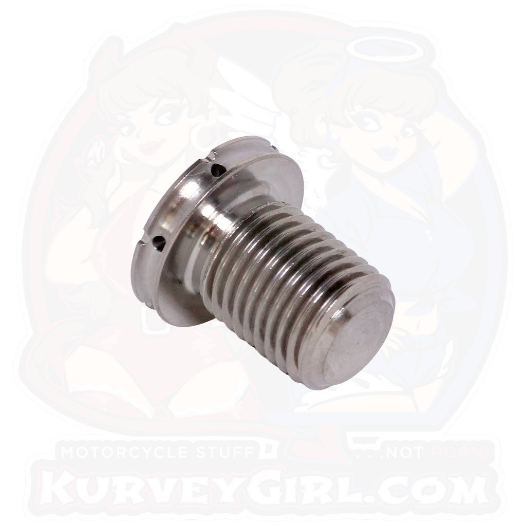 Titanium Drain Bolt M14 x 1.50 x 18 mm Flush Mount 5 KGO-4