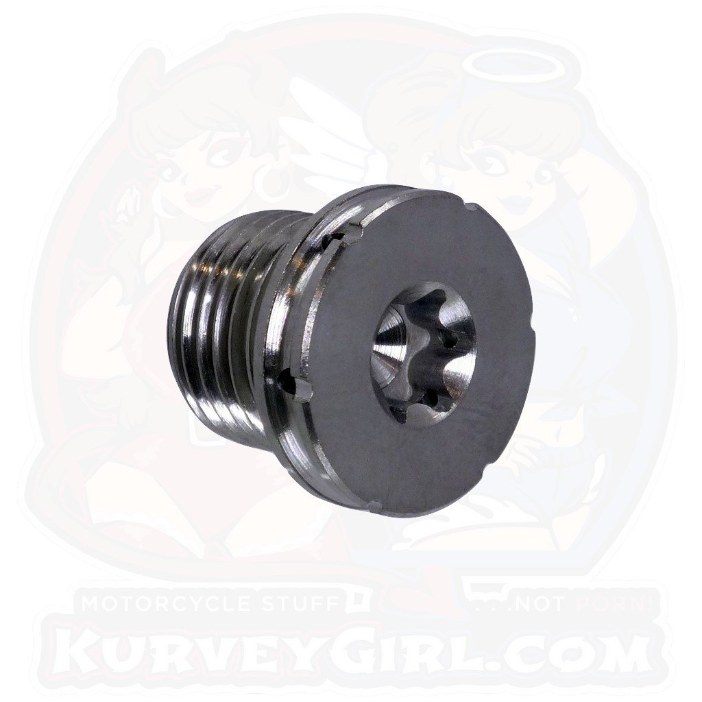 Titanium Drain Bolt M16 x 1.50 x 12 mm Flush Mount 2 KGO-5