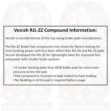 Load image into Gallery viewer, Vesrah VD-9068 RJL-ZZ
